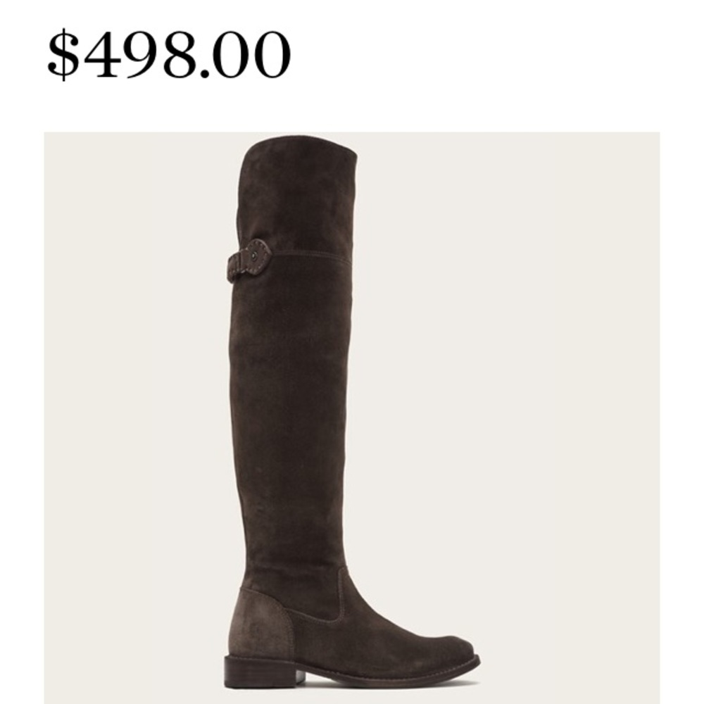 😍 Frye Shirley Over The Knee Suede Boots NWOT❤️